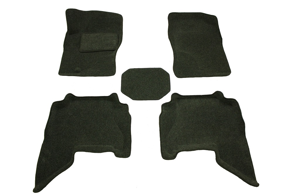 Ворсовые 3D коврики салона "Boratex" Nissan Pathfinder III 2004-2014
