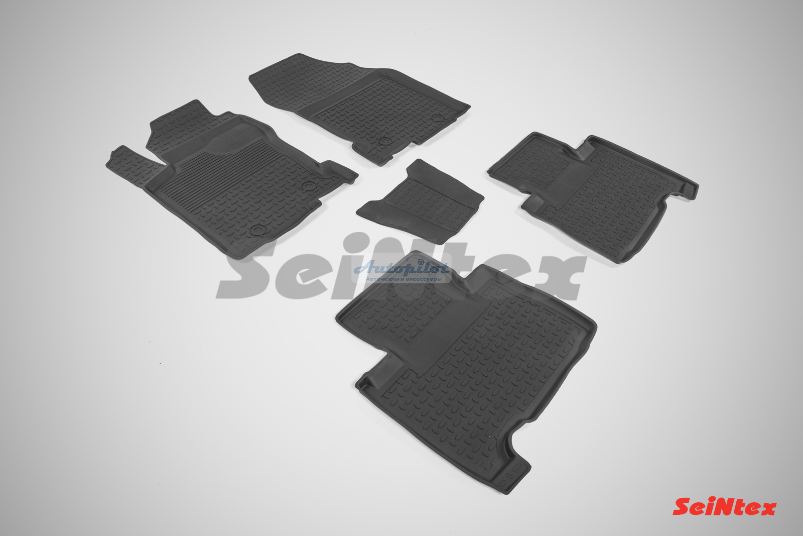 Резиновые коврики салона Высокий борт "Seintex" Lexus NX 200 2014-