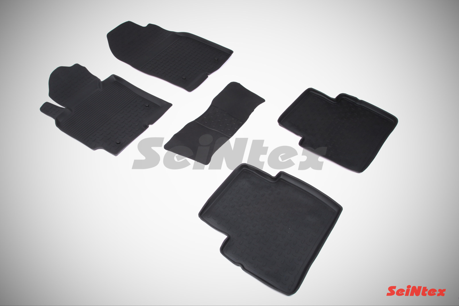 Резиновые коврики салона Высокий борт "Seintex" Mazda CX 5 2012-
