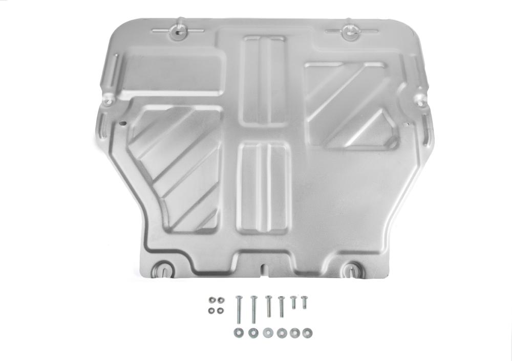 Защита картера + КПП Алюминий, 4 мм, Volkswagen Caravelle T5 2003-2015