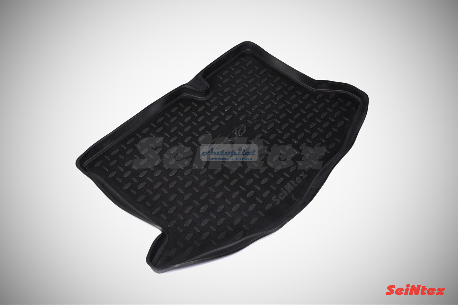 Полиуретановый коврик багажника "Seintex" Ford Fiesta 2008-2014 / Ford Fiesta MK 6 2014-