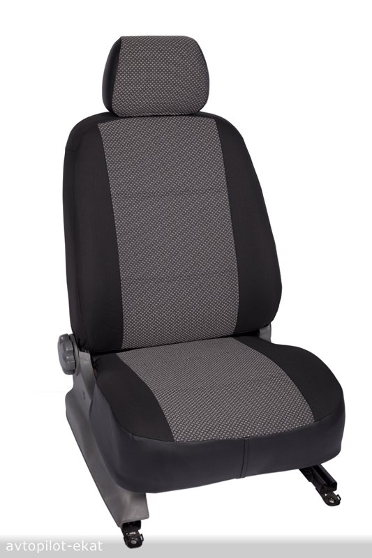 Авточехлы из жаккарда Skoda Rapid 2014- / Volkswagen Polo 2020- спинка заднего сидения 40/60 без заднего подлокотника "Saturn" без ЛОГО