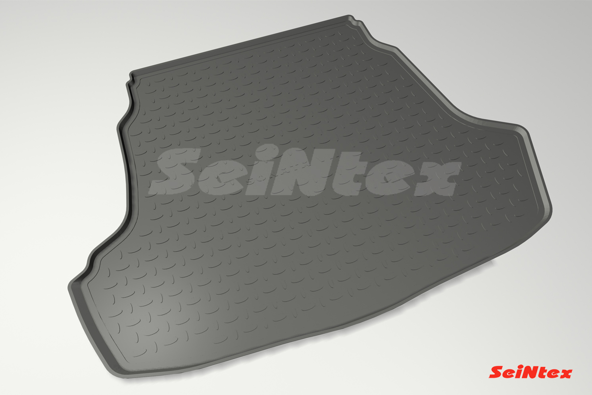 Полиуретановый коврик багажника "Seintex" Hyundai Sonata VIl 2.0 L 2014-