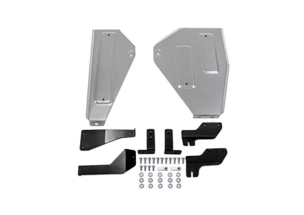 Защита топливного бака Алюминий, 4 мм, Nissan Qashqai II 2014-