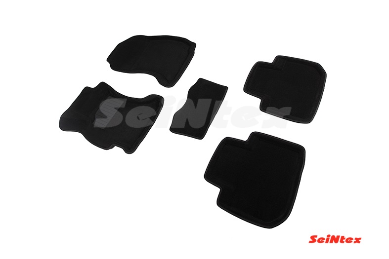 Ворсовые 3D коврики салона "Seintex" Subaru Forester IV 2012-2018