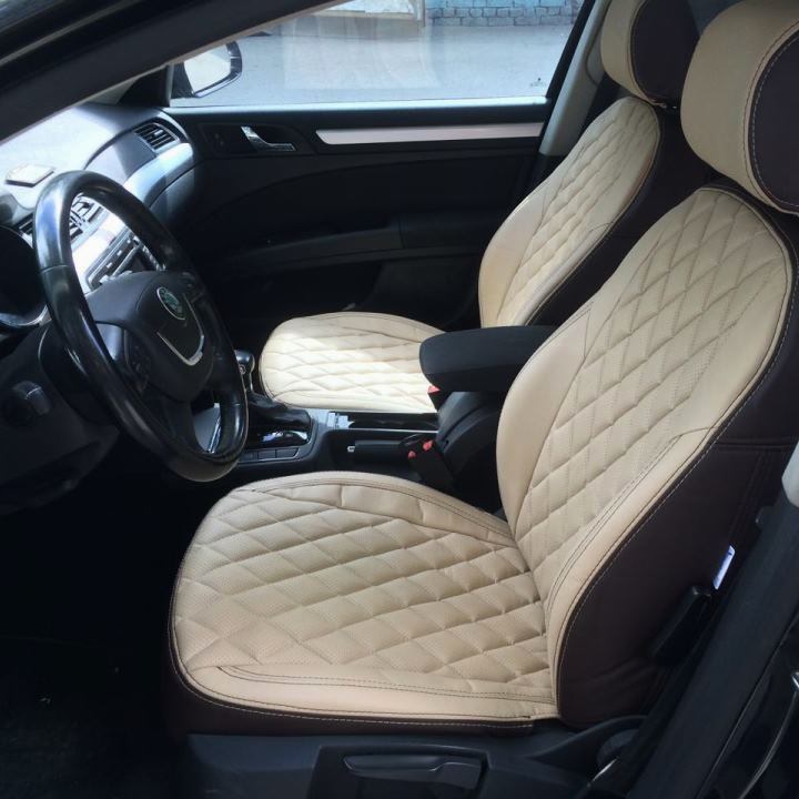 Авточехлы Volkswagen Passat B6/В7 Sd Sportline/Comfortline 2005-2015 Индивидуальный пошив "Saturn-Pr
