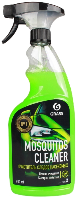 Очиститель кузова от следов насекомых "GRASS" Mosquitos Cleaner, 600 мл триггер