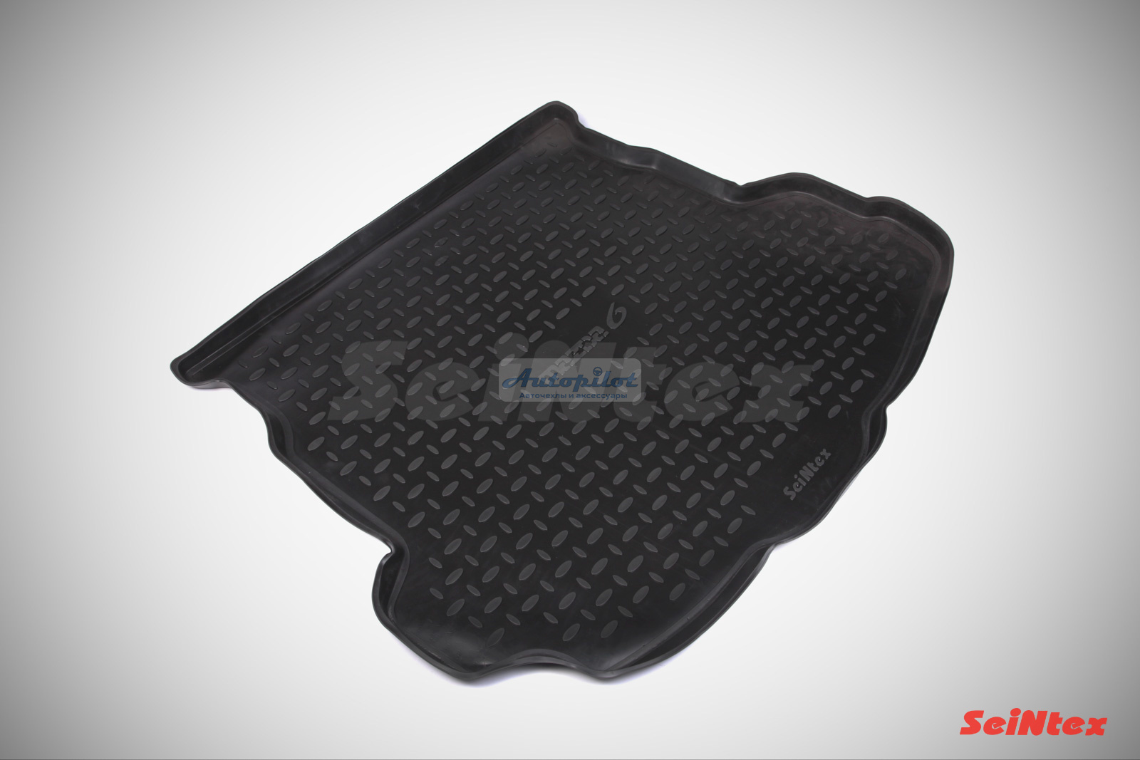 Полиуретановый коврик багажника "Seintex" Mazda 6 Hb 2008-2012