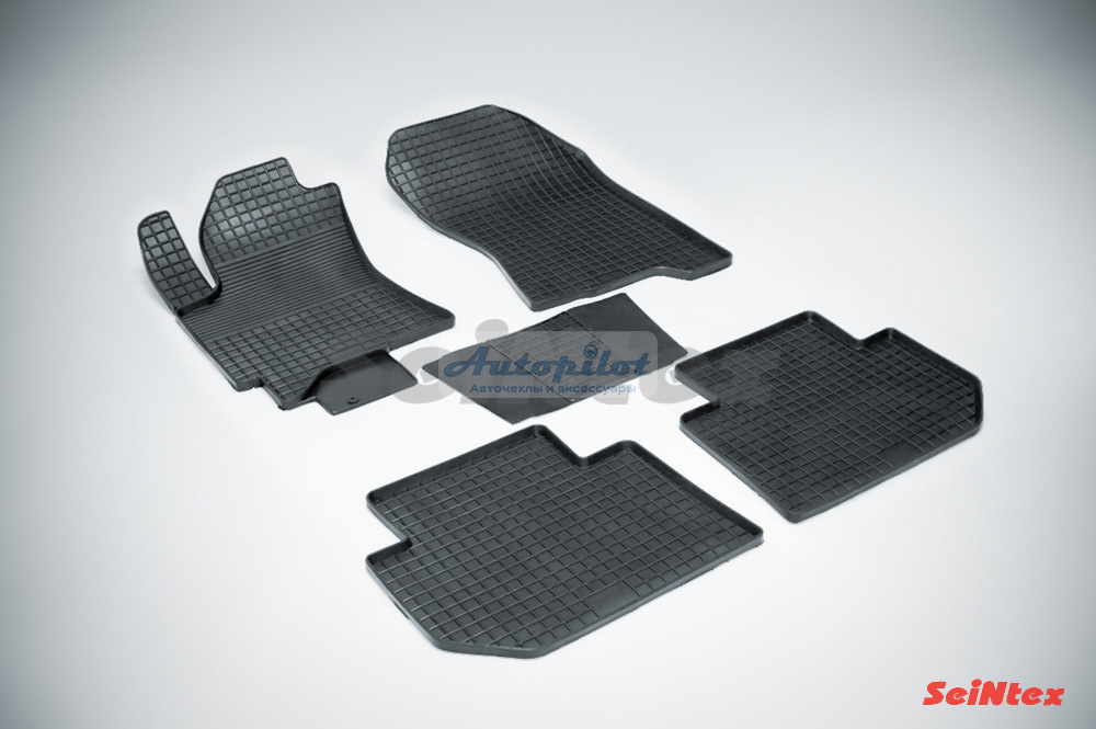 Резиновые коврики салона Сетка "Seintex" Subaru Tribeca 2005-2014