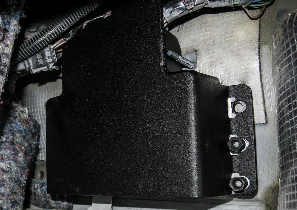 Защита электронного блока управления Сталь АвтоБроня Lada Granta 2012-