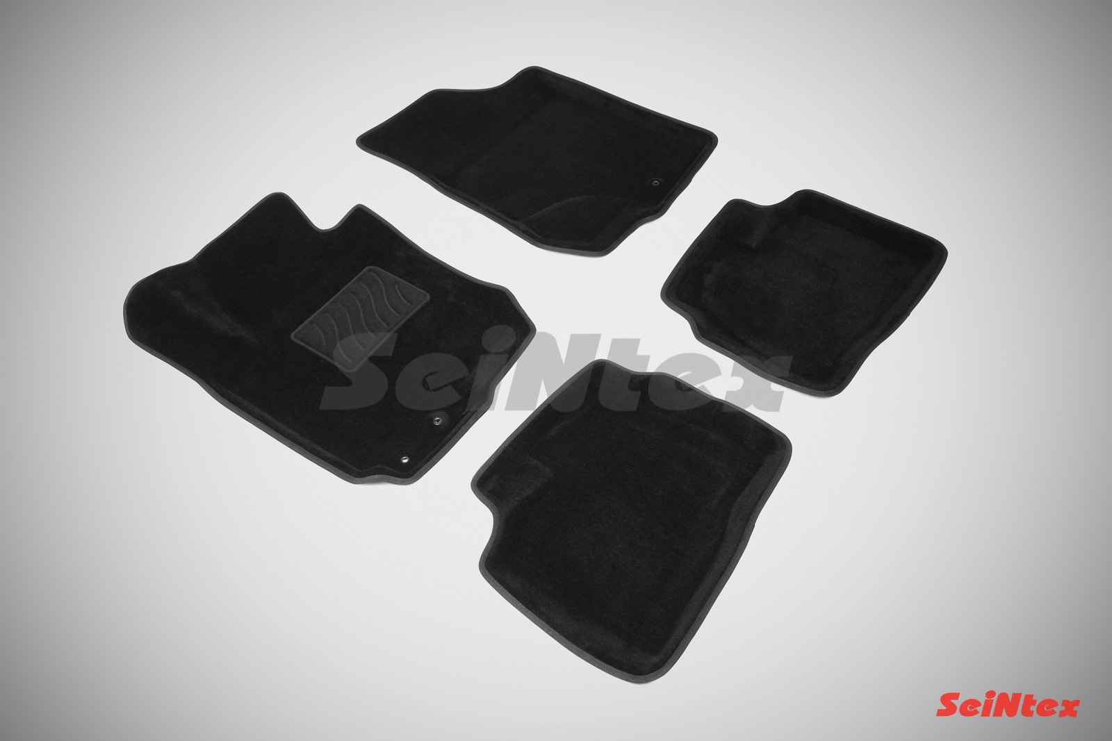 Ворсовые 3D коврики салона "Seintex" Hyundai I 30 2009-2012