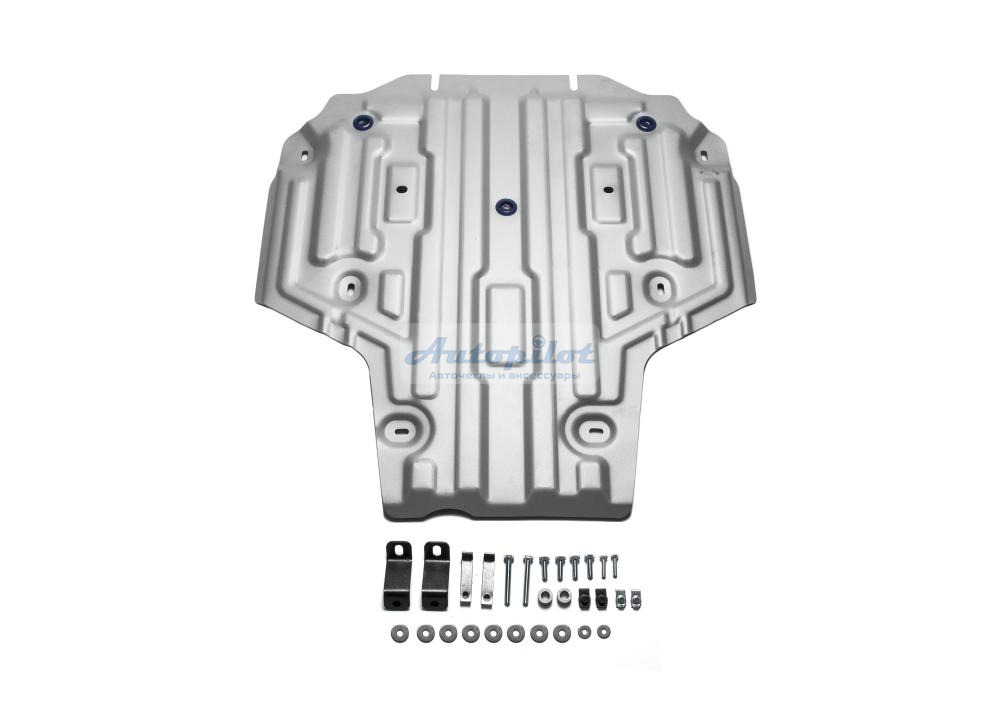 Защита КПП Алюминий, 4 мм, Audi A5 II 2016-