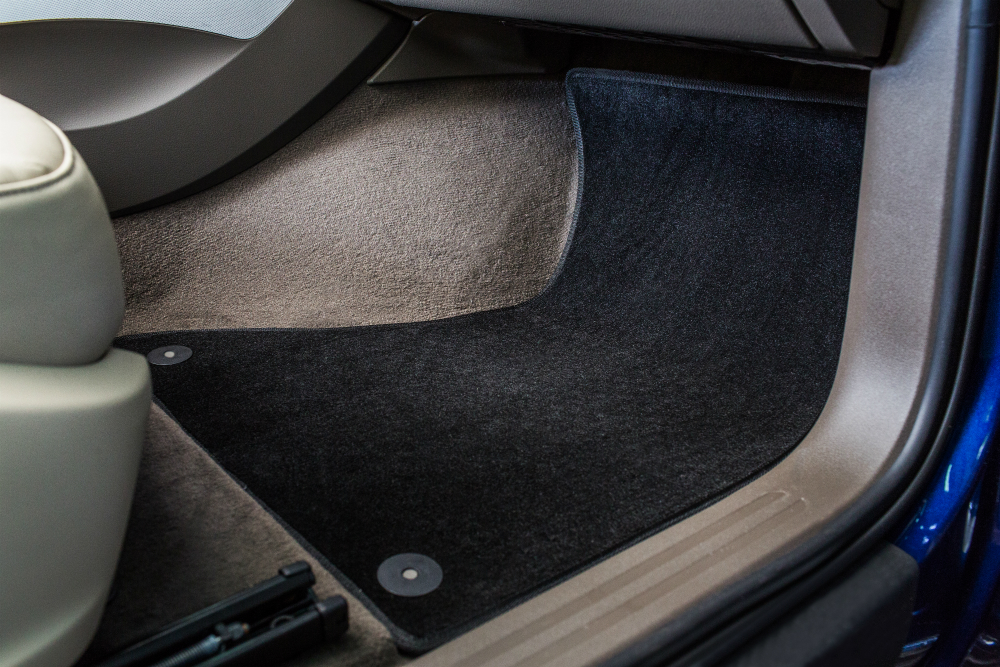 Ворсовые LUX коврики салона "Seintex" Mazda CX-9 ll 2015-