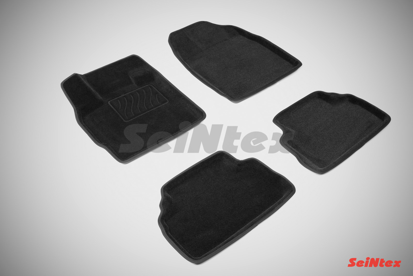 Ворсовые 3D коврики салона "Seintex" Mazda CX 7 2006-2012