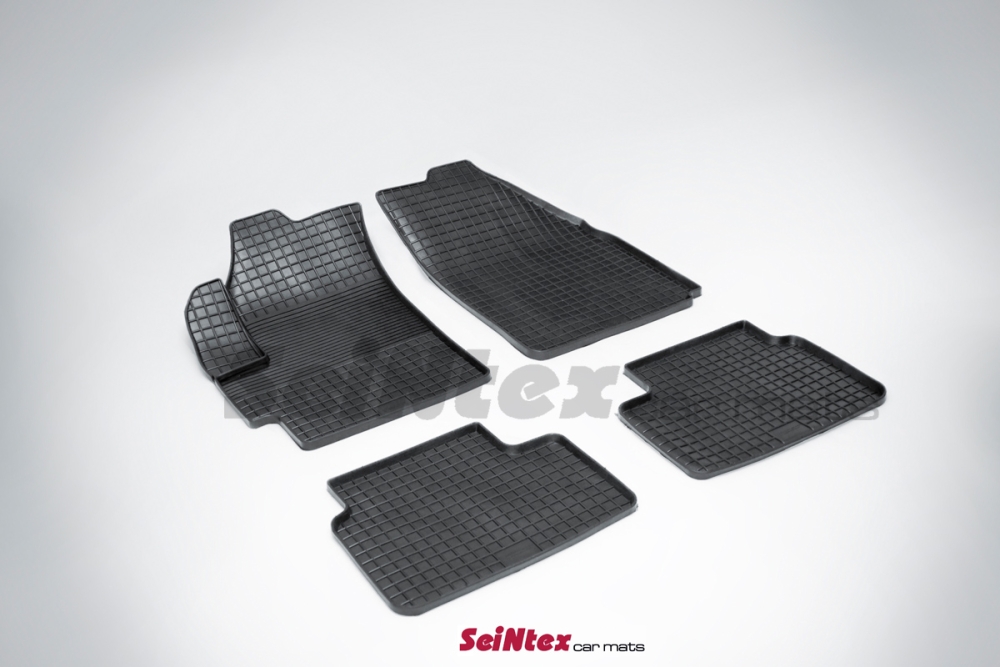 Резиновые коврики салона Сетка "Seintex" Daewoo Matiz / Ravon Matiz 2015-