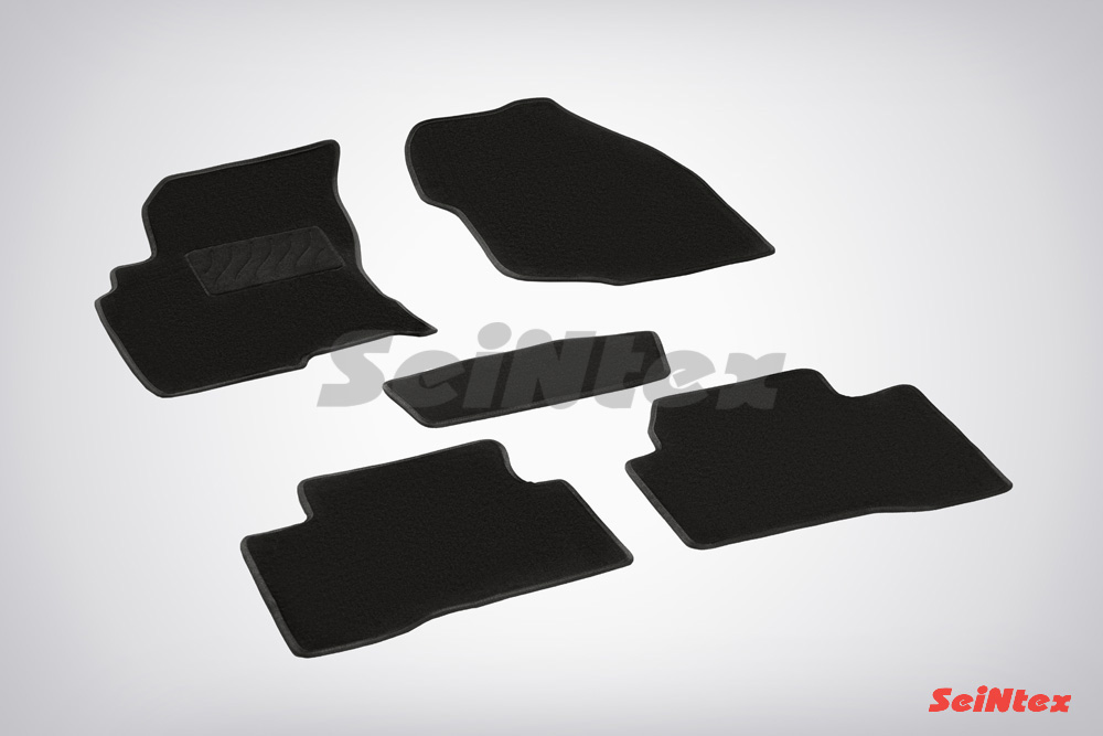 Ворсовые LUX коврики салона "Seintex", Nissan X-Trail T30 2003-2007