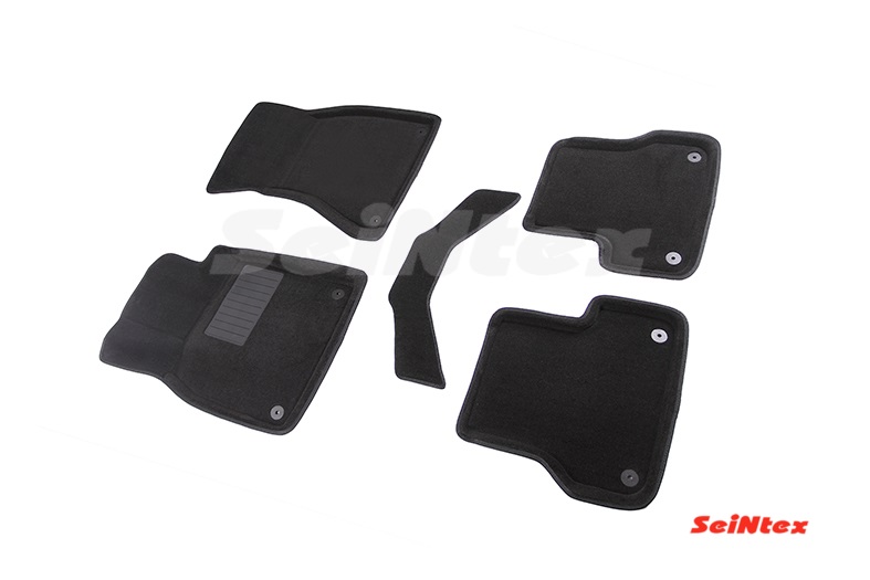 Ворсовые 3D коврики салона "Seintex", Audi A7 (4D) / Audi A6 (C7) 2010-2017