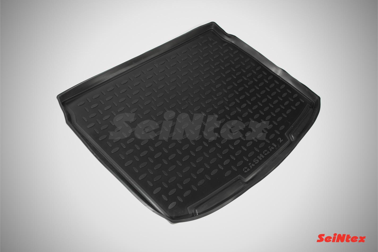 Полиуретановый коврик багажника "Seintex" Nissan Qashqai 2014-