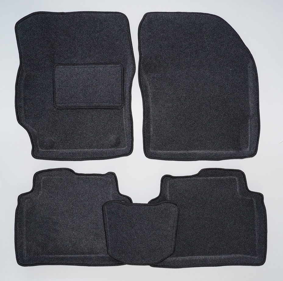 Ворсовые 3D коврики салона "Boratex" Toyota Corolla 2019-