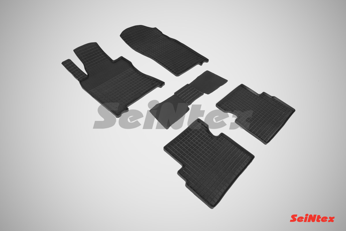 Резиновые коврики салона Сетка "Seintex", Infiniti Q50 2013-