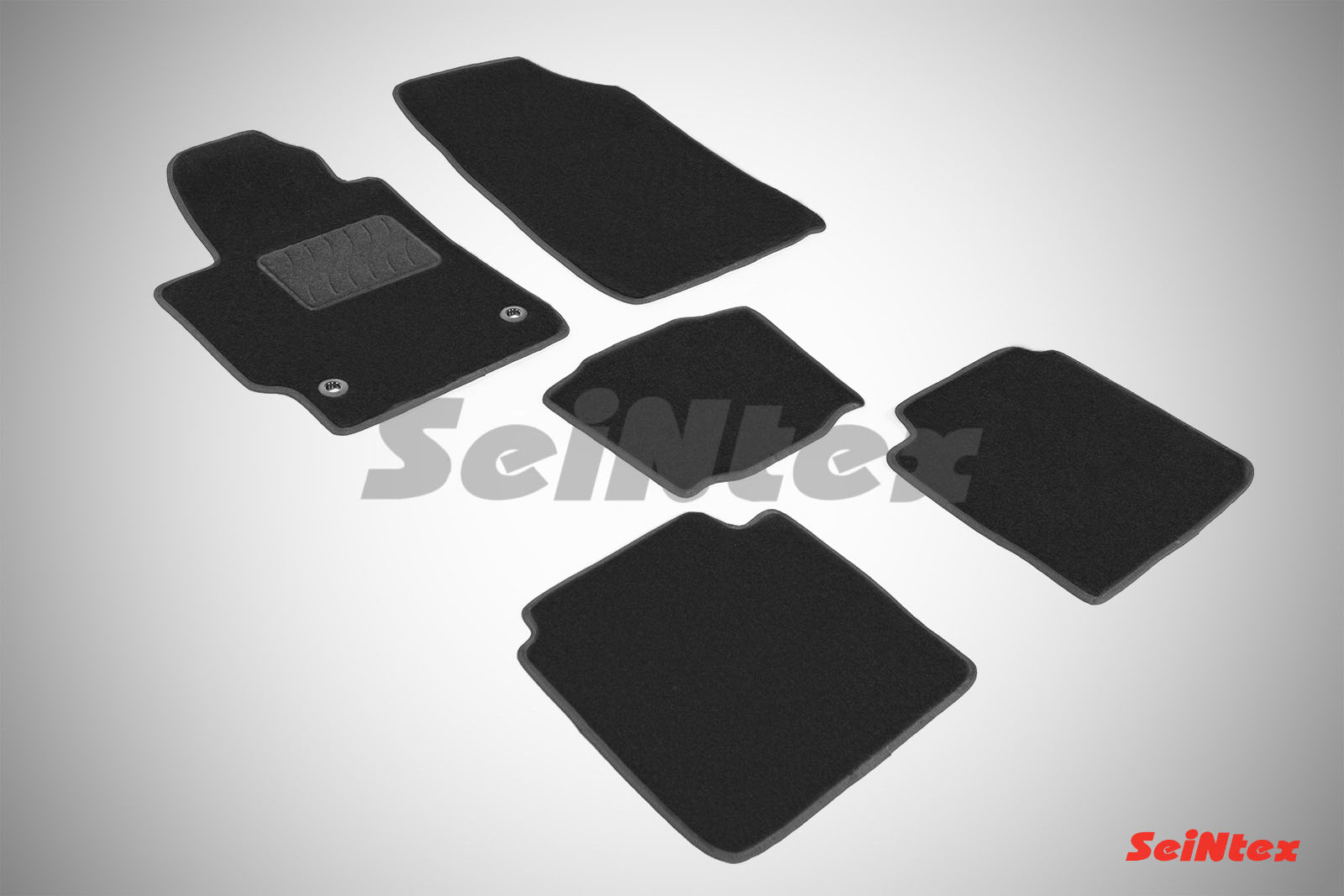 Ворсовые LUX коврики салона "Seintex", Toyota Camry V 40 2006-2011