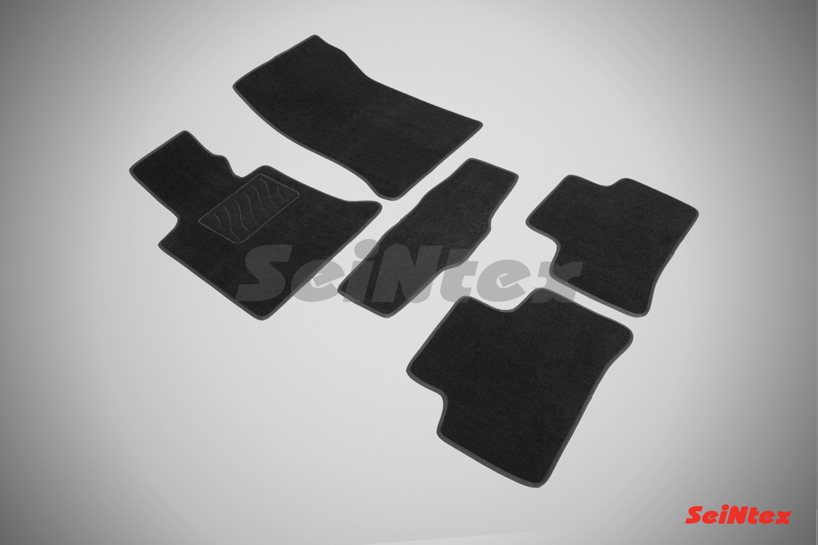 Ворсовые LUX коврики салона "Seintex", Mercedes GLK Class X204 2008-