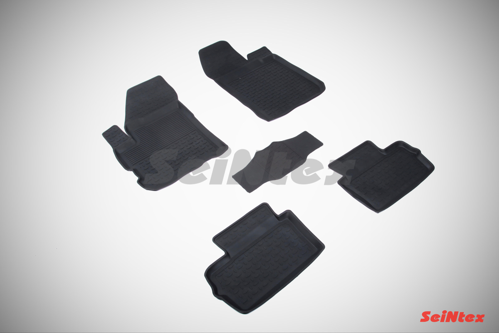 Резиновые коврики салона Высокий борт "Seintex" Chery Indis 2010-