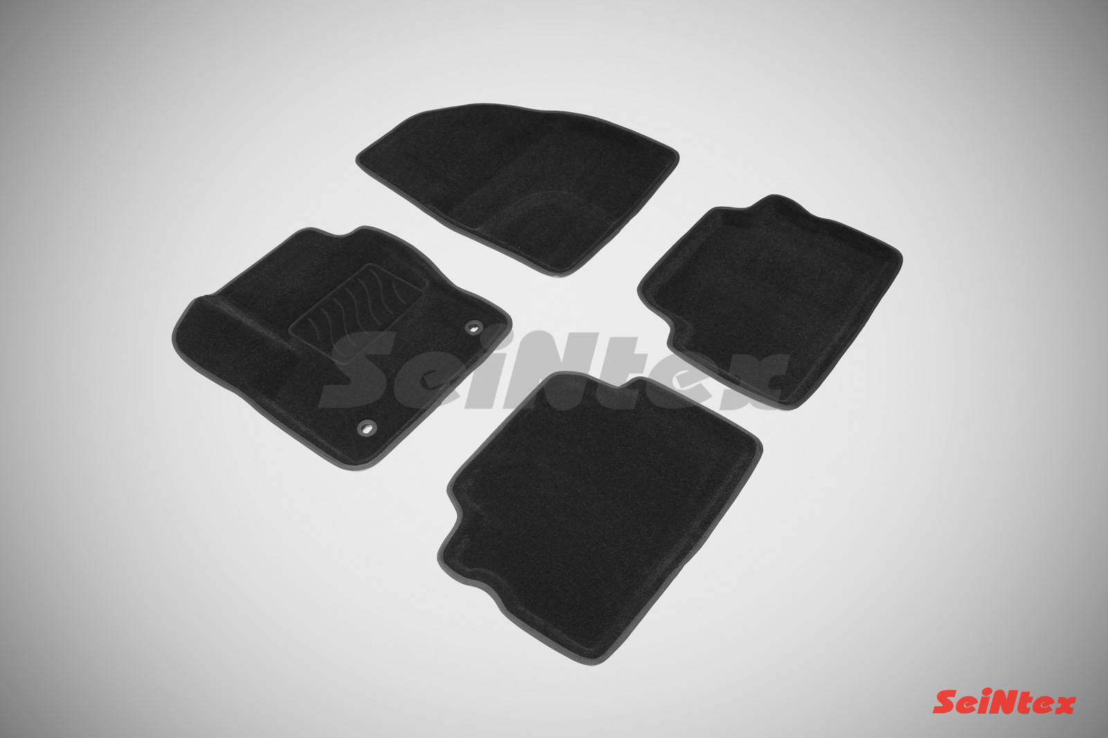 Ворсовые 3D коврики салона "Seintex", Ford C-Max 2003-2010