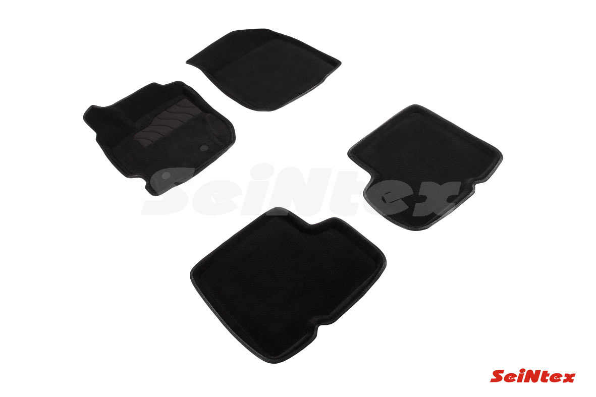 Ворсовые 3D коврики салона "Seintex", Renault Duster Рест 2015-2021