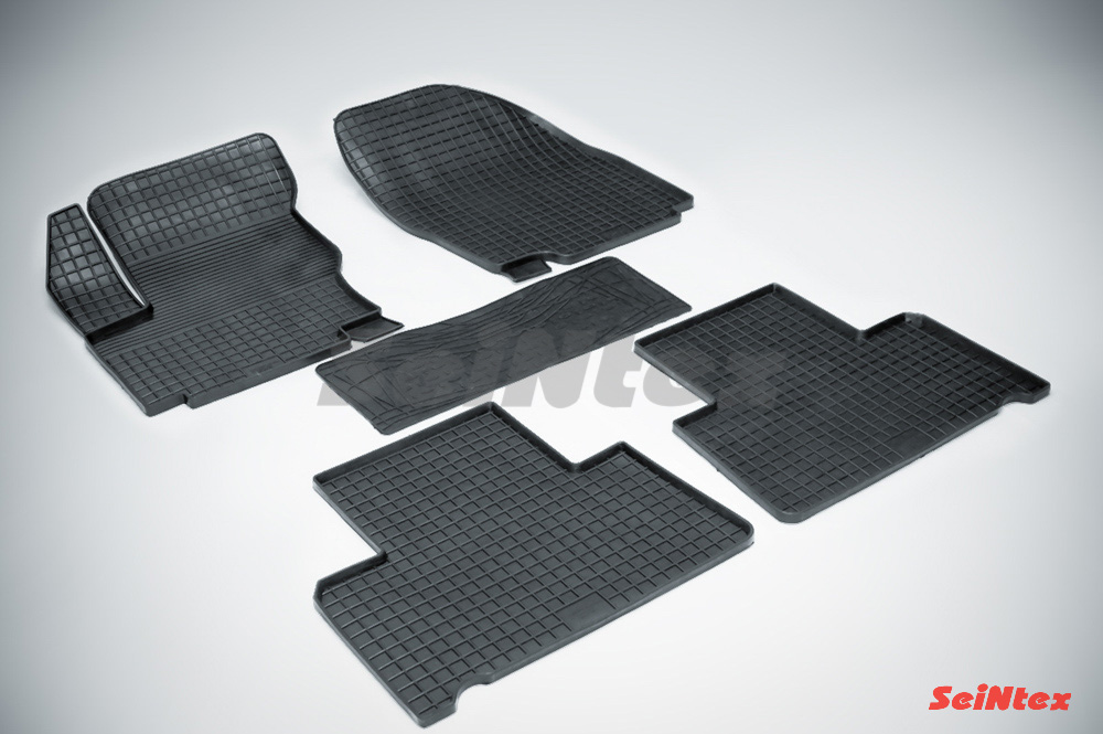 Резиновые коврики салона Сетка "Seintex", Ford Galaxy / Ford S-Max 2006-2015