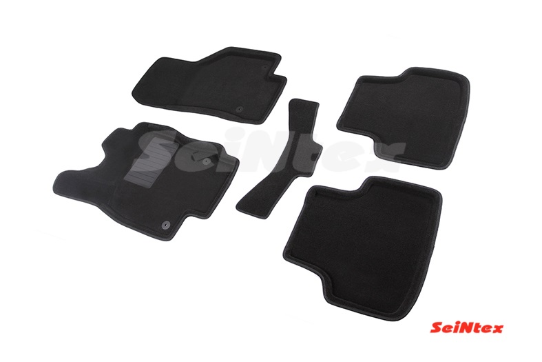 Ворсовые 3D коврики салона "Seintex", Skoda Octavia A7 / A8 2012-