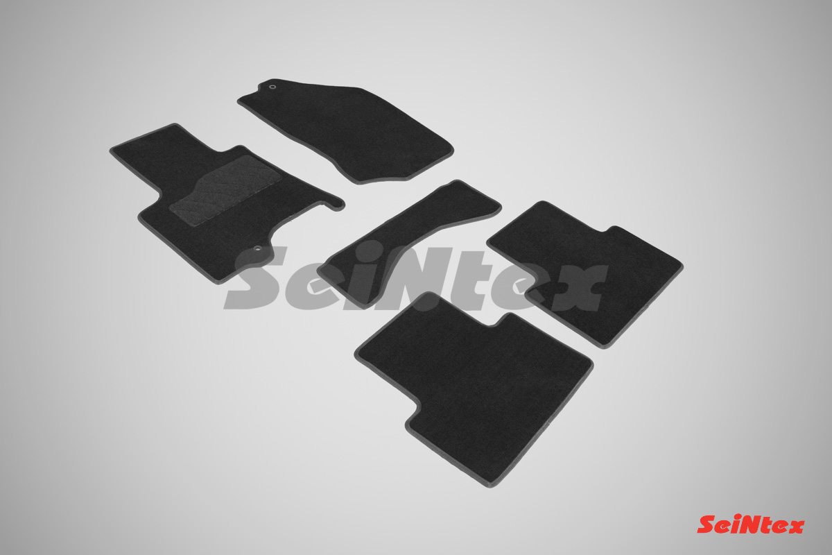 Ворсовые LUX коврики салона "Seintex", Infiniti QX70 / FX37 / FX50 2008-