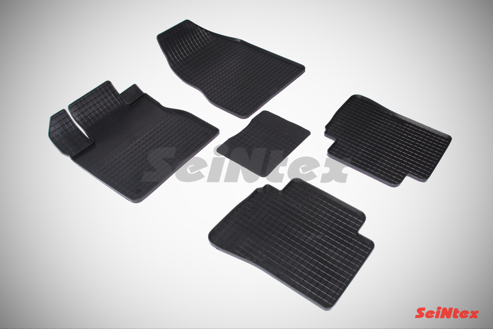 Резиновые коврики салона Сетка "Seintex", Nissan Murano 2002-2008