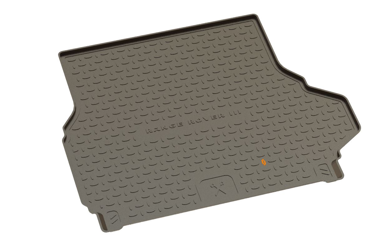 Полиуретановый коврик багажника "Seintex" Land Rover RR lll R2 2009-2013