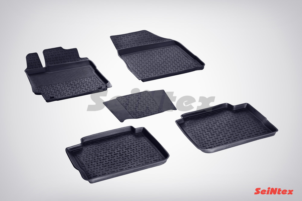 Резиновые коврики салона Высокий борт "Seintex" Toyota Camry V 50 2012-