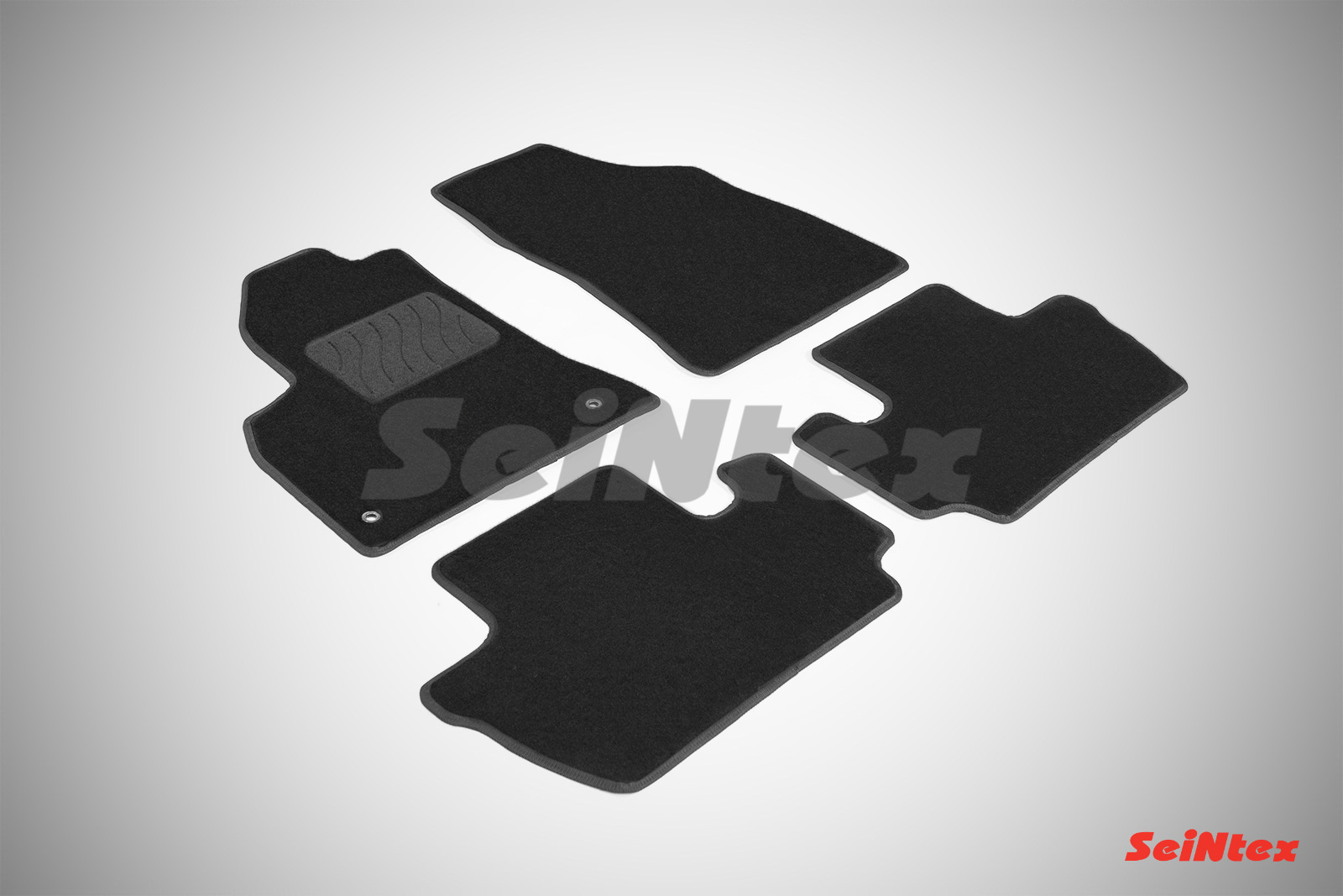 Ворсовые LUX коврики салона "Seintex", Peugeot 3008 2009-