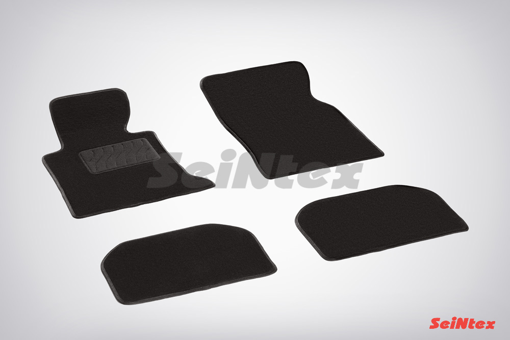Ворсовые LUX коврики салона "Seintex", BMW 7 E38 1994-2001