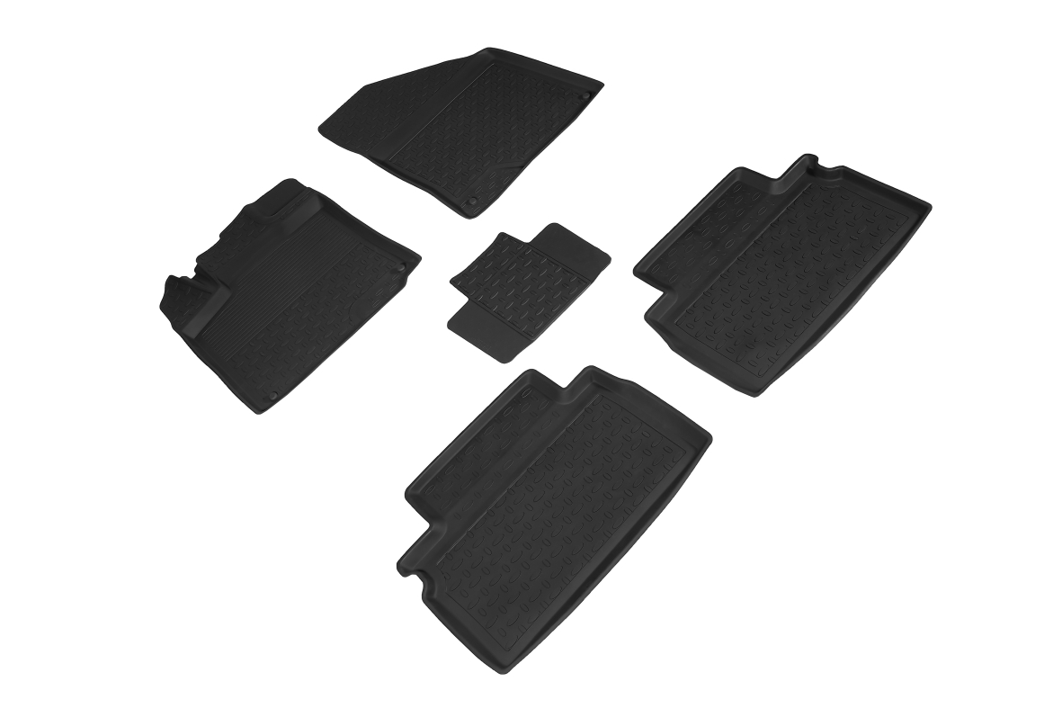 Резиновые коврики салона Высокий борт "Seintex" Geely Coolray Акпп (Sx 10) 2020-