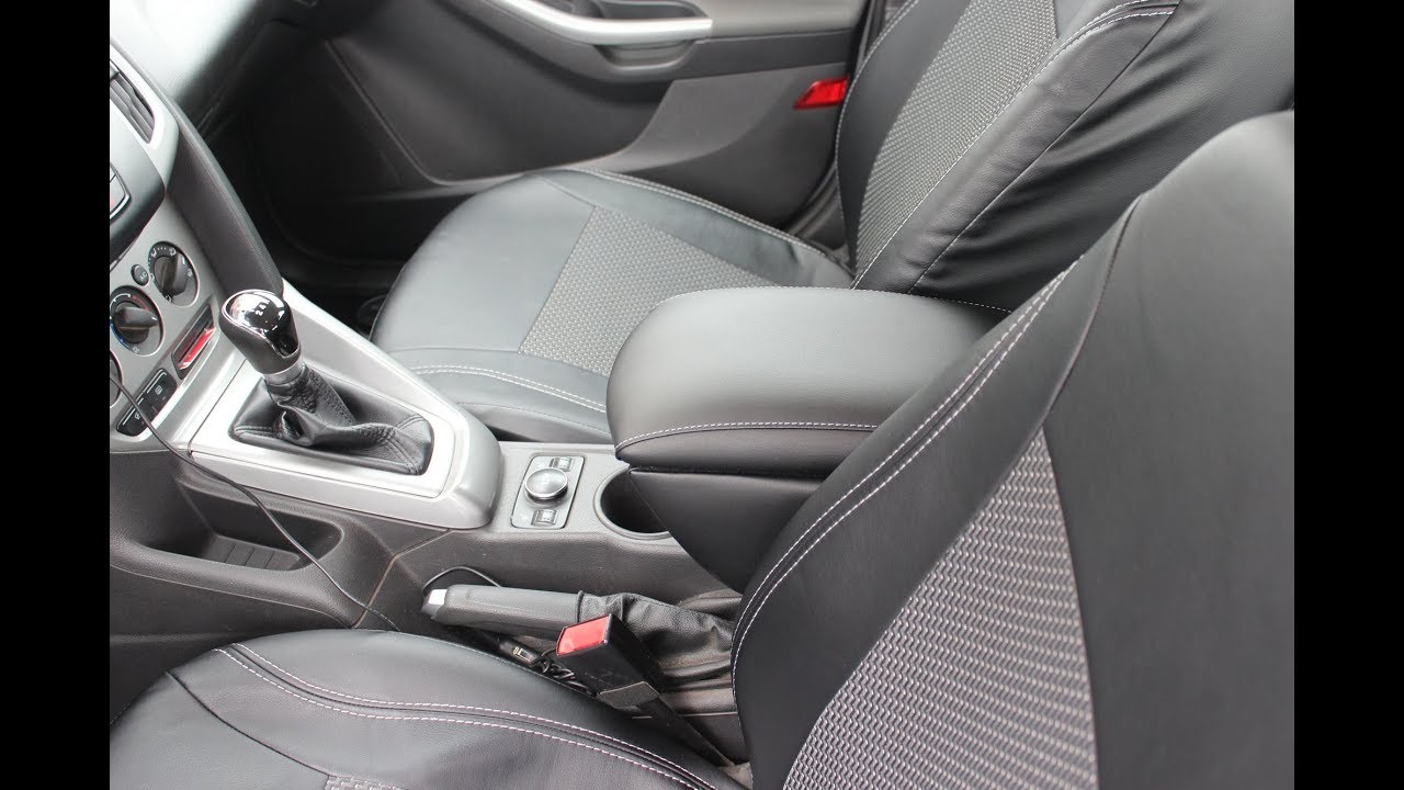 Подлокотник Премиум для Ford Focus. 3 поколение, рестайлинг, 2015-