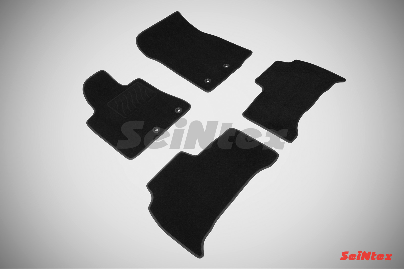 Ворсовые LUX коврики салона "Seintex", Toyota Land Cruiser 200 2012-