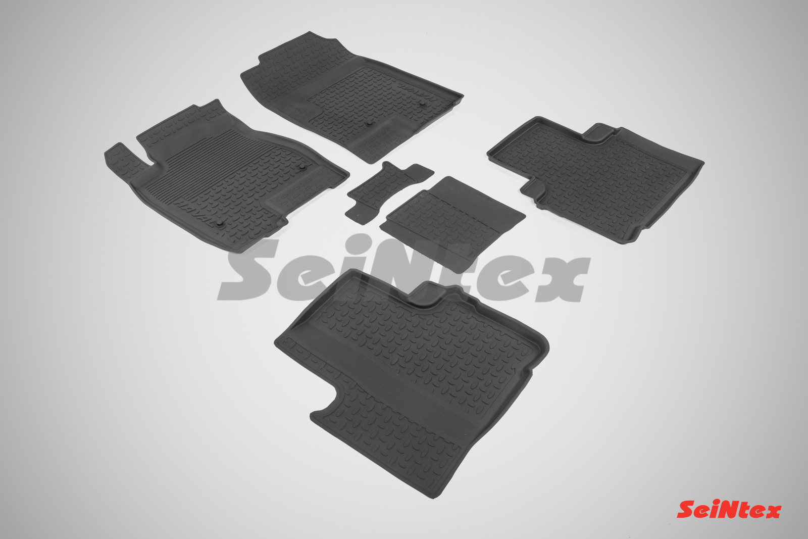 Резиновые коврики салона Высокий борт "Seintex" Haval H6 2015-