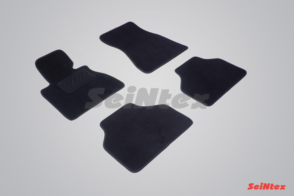 Ворсовые LUX коврики салона "Seintex", BMW 7 E65 2001-2008