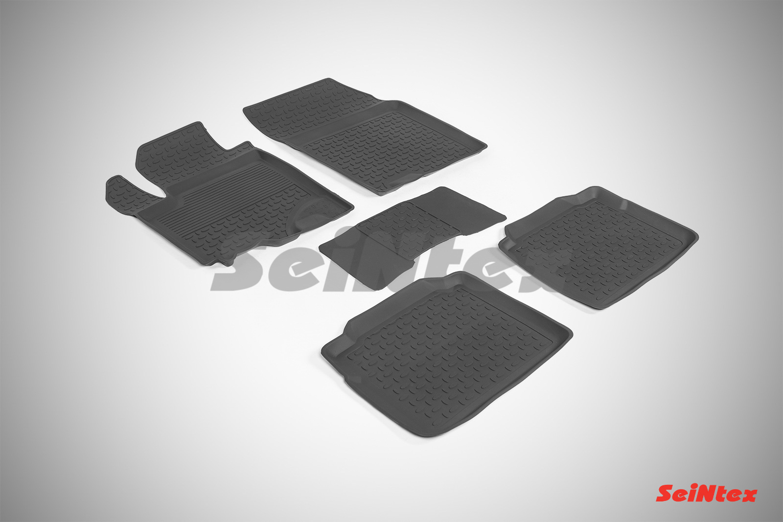 Резиновые коврики салона Высокий борт "Seintex" Suzuki SX 4 II 2013-