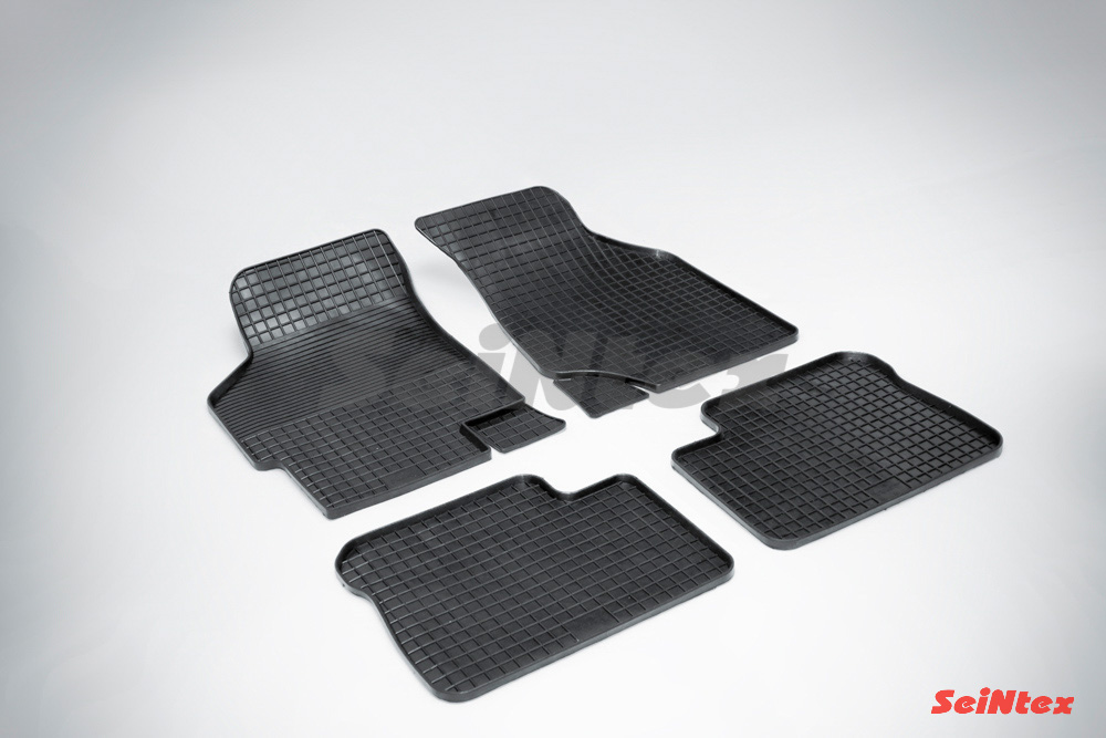 Резиновые коврики салона Сетка "Seintex", KIA Spectra 2006-2009