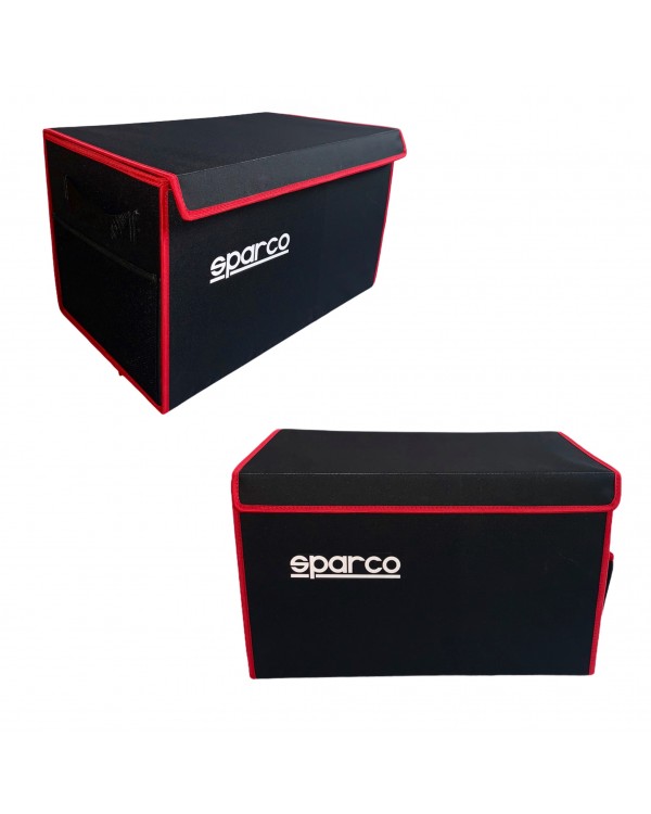 Сумка-органайзер текстильный в багажник автомобиля 50*30*30 см "SPARCO"