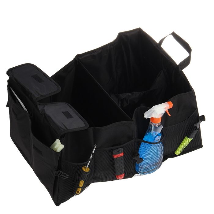 Органайзер в багажник автомобиля, текстильный, 54х38х26 см