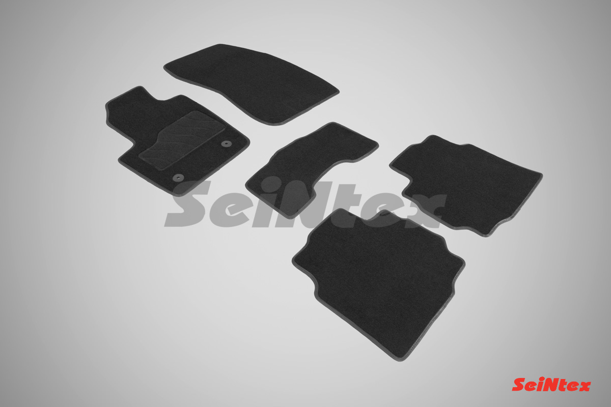 Ворсовые LUX коврики салона "Seintex", Ford Mondeo V 2014-