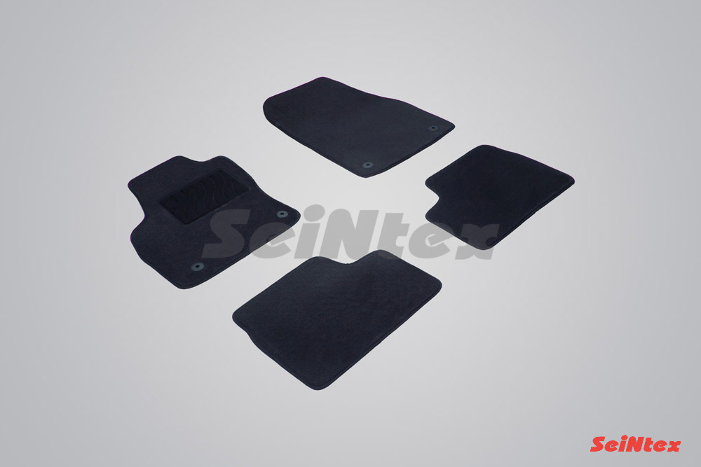 Ворсовые LUX коврики салона "Seintex", Opel Astra H 2004-2015