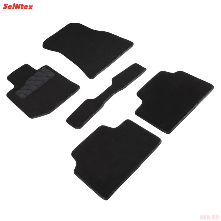 Ворсовые LUX коврики салона "Seintex", BMW 3 G-20 4WD 2018-