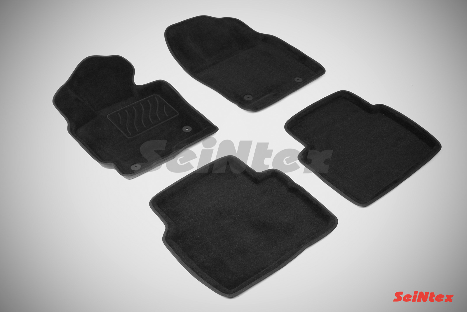 Ворсовые 3D коврики салона "Seintex", Mazda CX 5 2012-2017